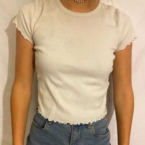 cropped tee